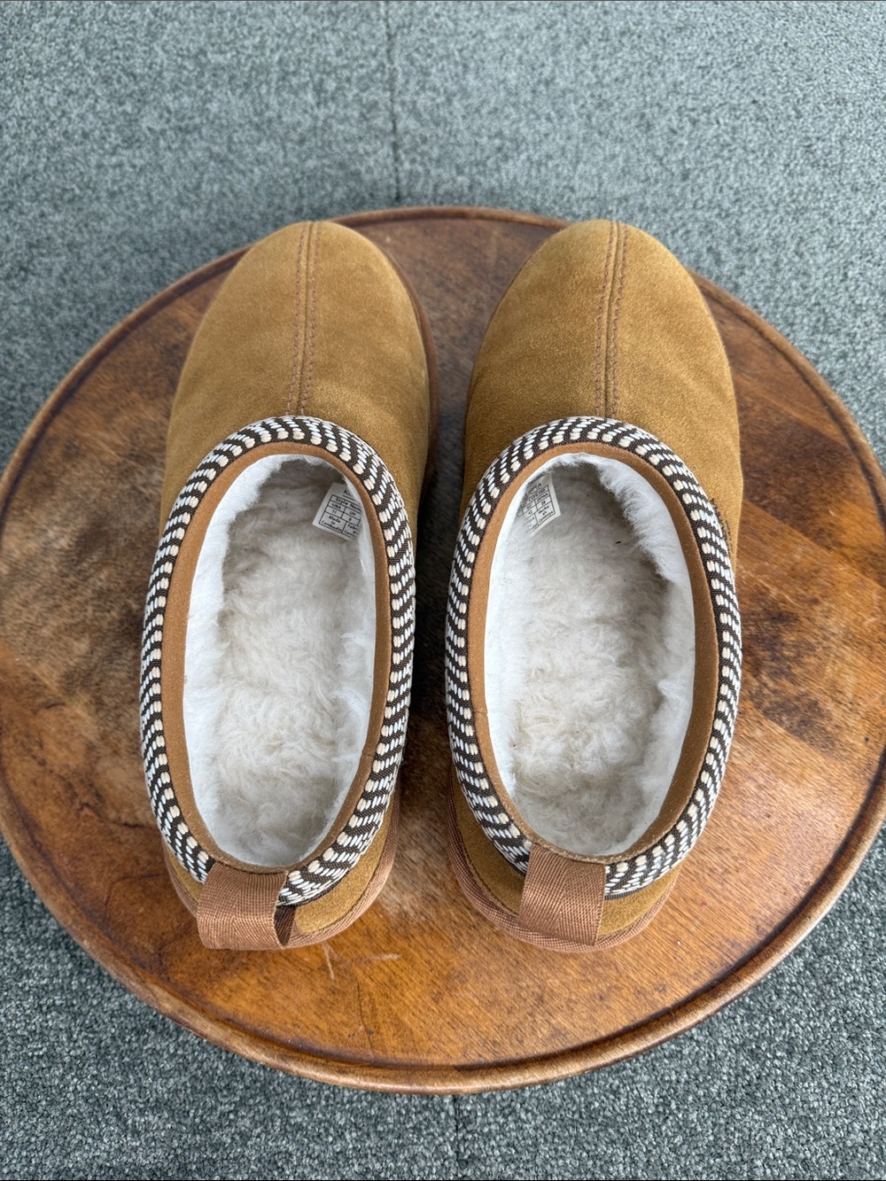 Koolaburra Ugg Slippers Wm 11 Burree Chestnut/Tan Suede Slip-On Clog Shoe - Picture 6 of 13